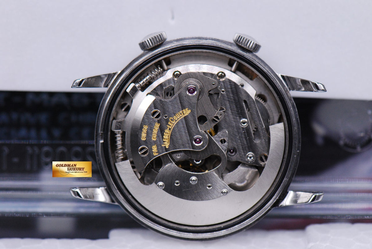 [SOLD] JAEGER-LeCOULTRE VINTAGE MEMOVOX ALARM 37mm IN BRACELET CALIBRE 855 HAMMER AUTOMATIC (VINTAGE MINT)