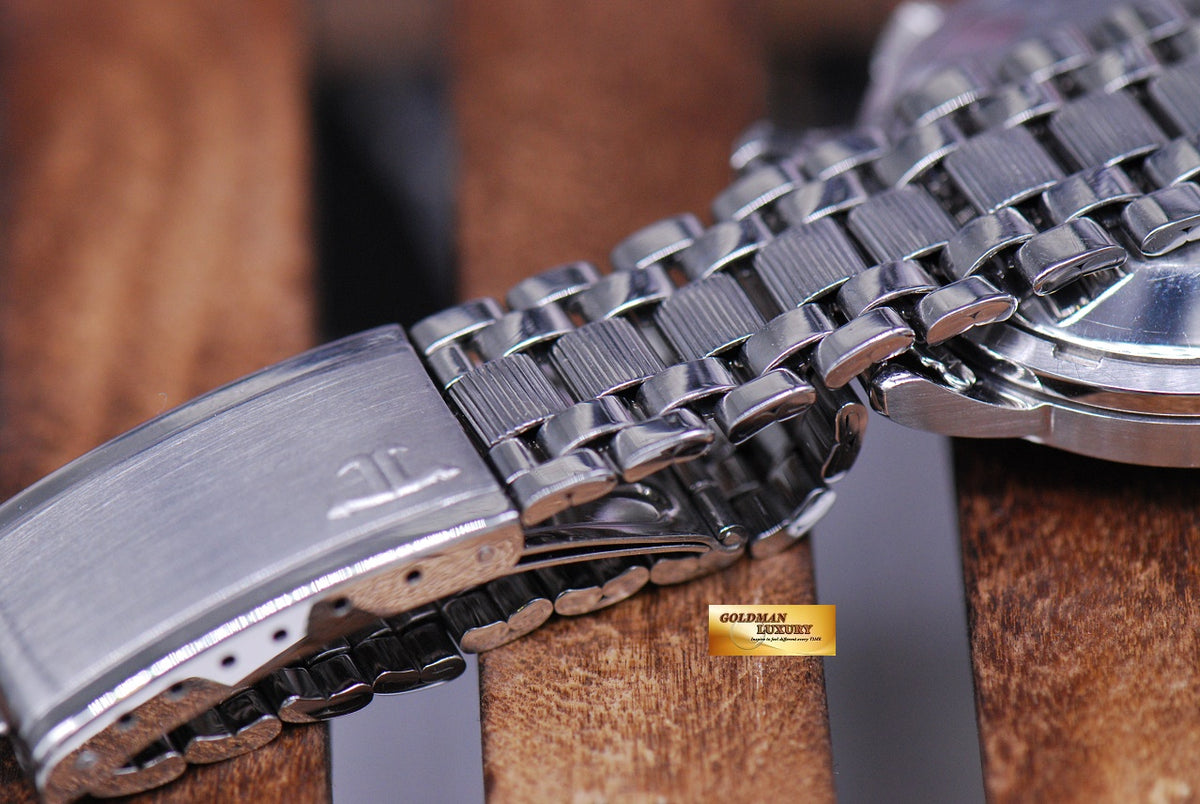 [SOLD] JAEGER-LeCOULTRE VINTAGE MEMOVOX ALARM 37mm IN BRACELET CALIBRE 855 HAMMER AUTOMATIC (VINTAGE MINT)