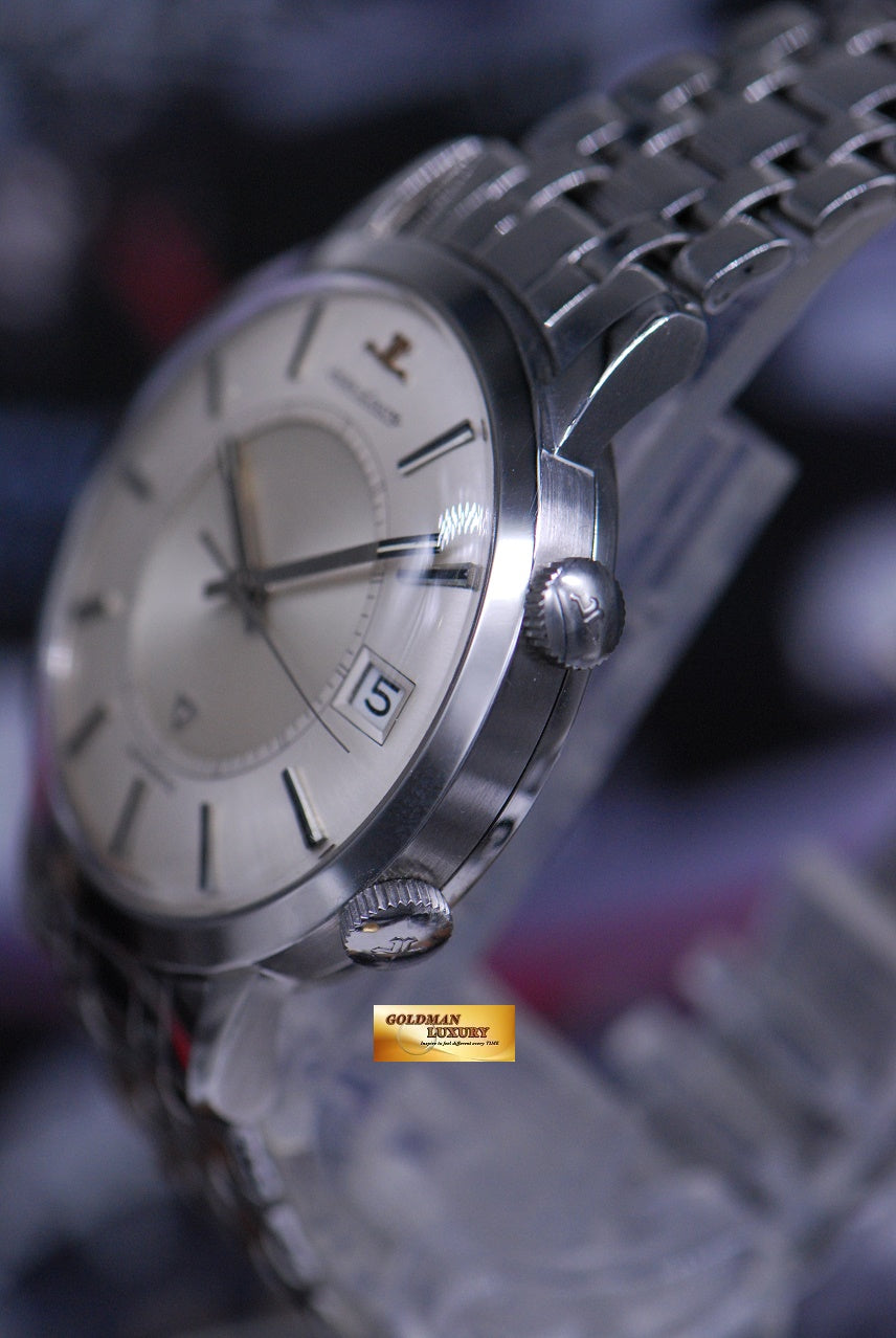 [SOLD] JAEGER-LeCOULTRE VINTAGE MEMOVOX ALARM 37mm IN BRACELET CALIBRE 855 HAMMER AUTOMATIC (VINTAGE MINT)