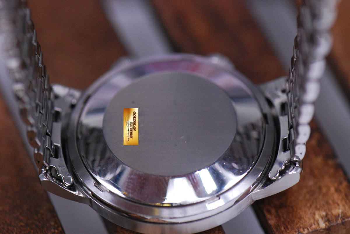 [SOLD] JAEGER-LeCOULTRE VINTAGE MEMOVOX ALARM 37mm IN BRACELET CALIBRE 855 HAMMER AUTOMATIC (VINTAGE MINT)