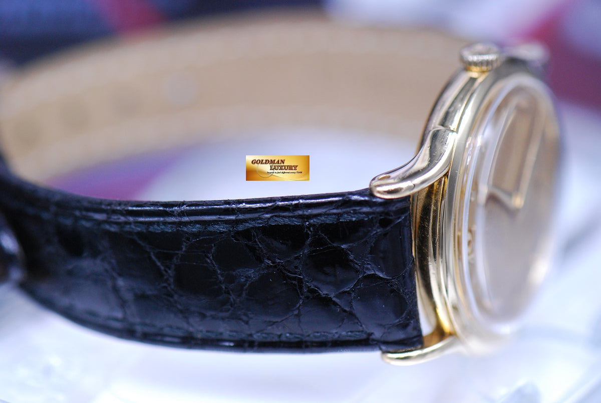 [SOLD] OMEGA VINTAGE SUB-SEC DIAL 18K YELLOW GOLD 32mm AUTOMATIC (VINTAGE NEAR MINT)