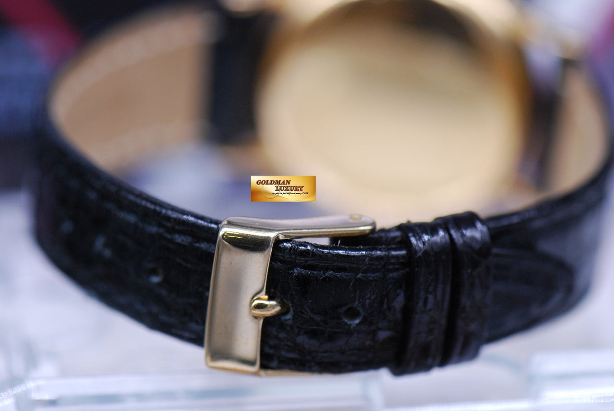 [SOLD] OMEGA VINTAGE SUB-SEC DIAL 18K YELLOW GOLD 32mm AUTOMATIC (VINTAGE NEAR MINT)