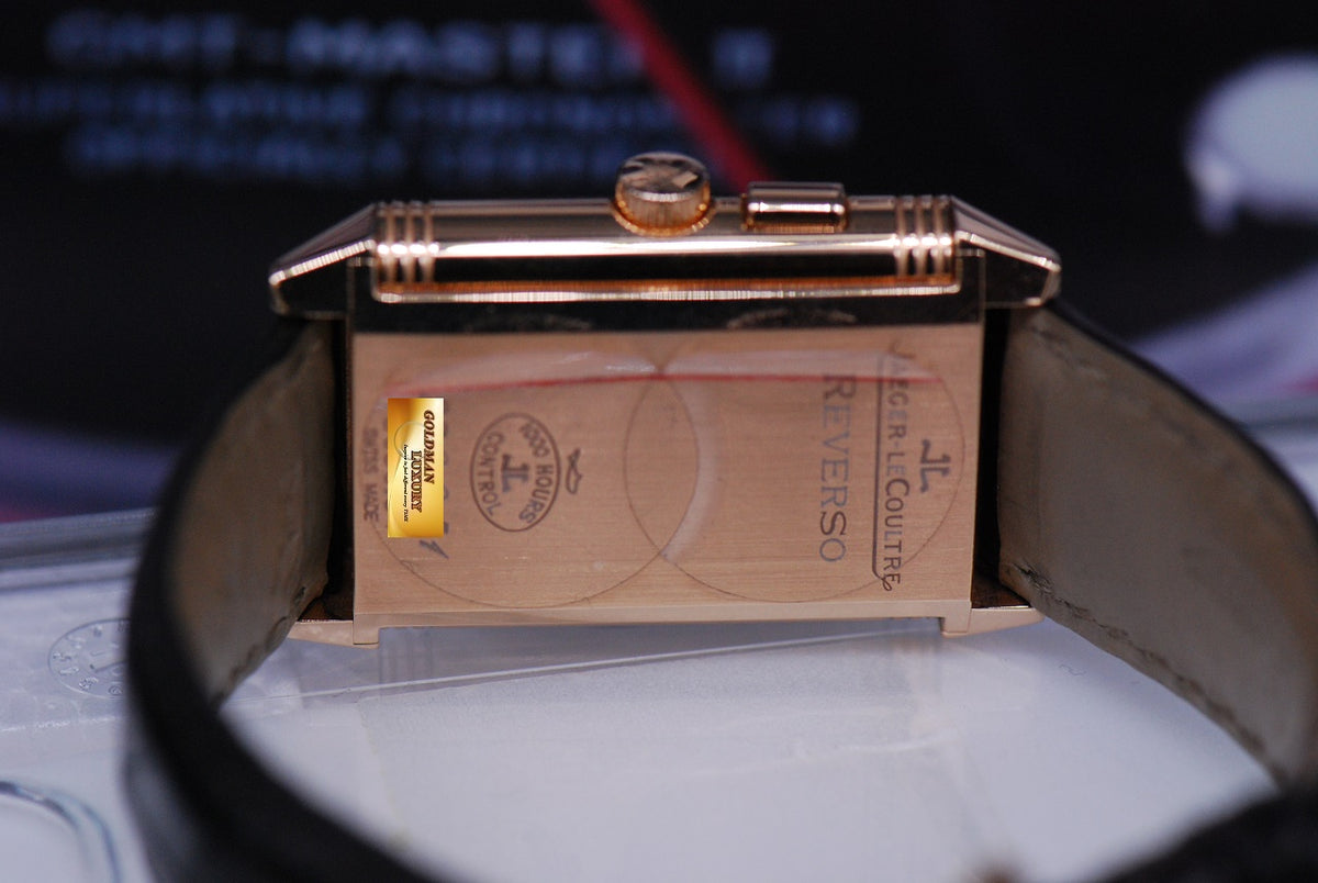[SOLD] JLC REVERSO GRANDE 18K ROSE GOLD DUO REVERSIBLE MANUAL 272.2.51 (NEAR MINT)