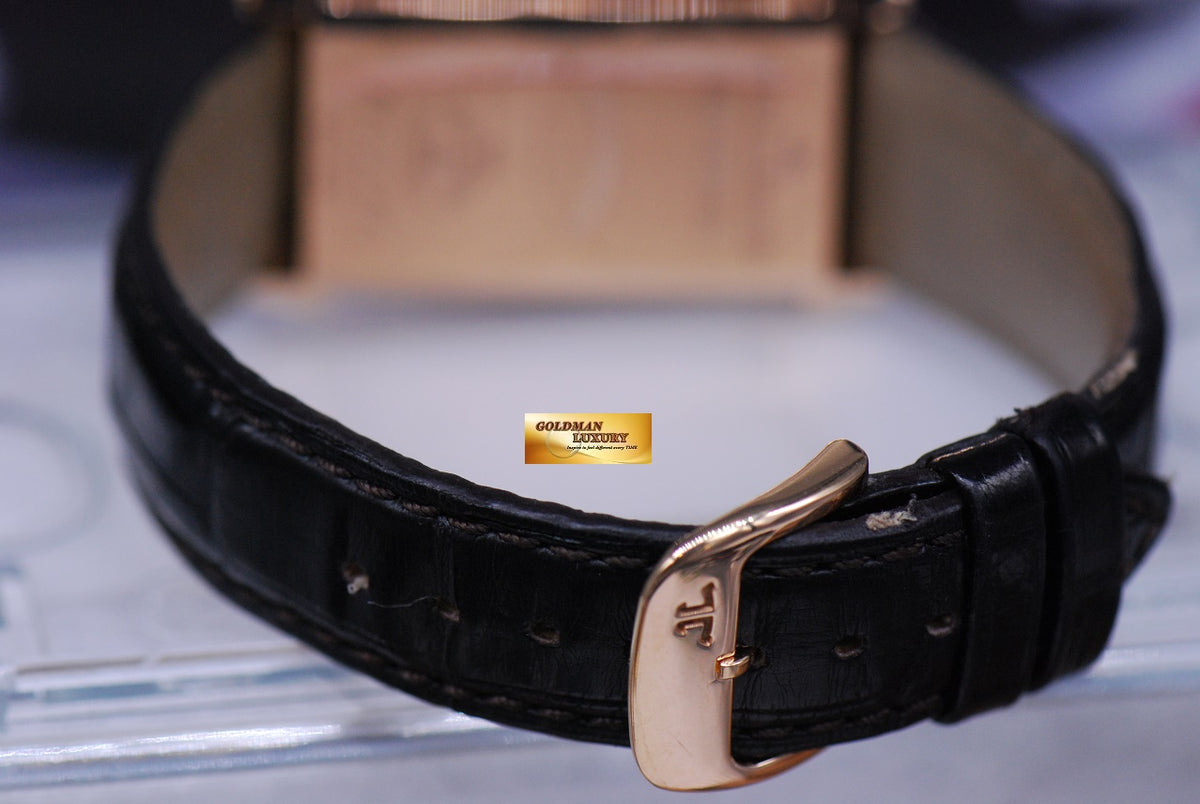 [SOLD] JLC REVERSO GRANDE 18K ROSE GOLD DUO REVERSIBLE MANUAL 272.2.51 (NEAR MINT)