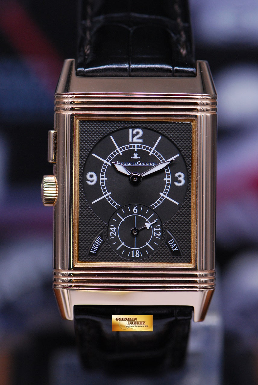[SOLD] JLC REVERSO GRANDE 18K ROSE GOLD DUO REVERSIBLE MANUAL 272.2.51 (NEAR MINT)