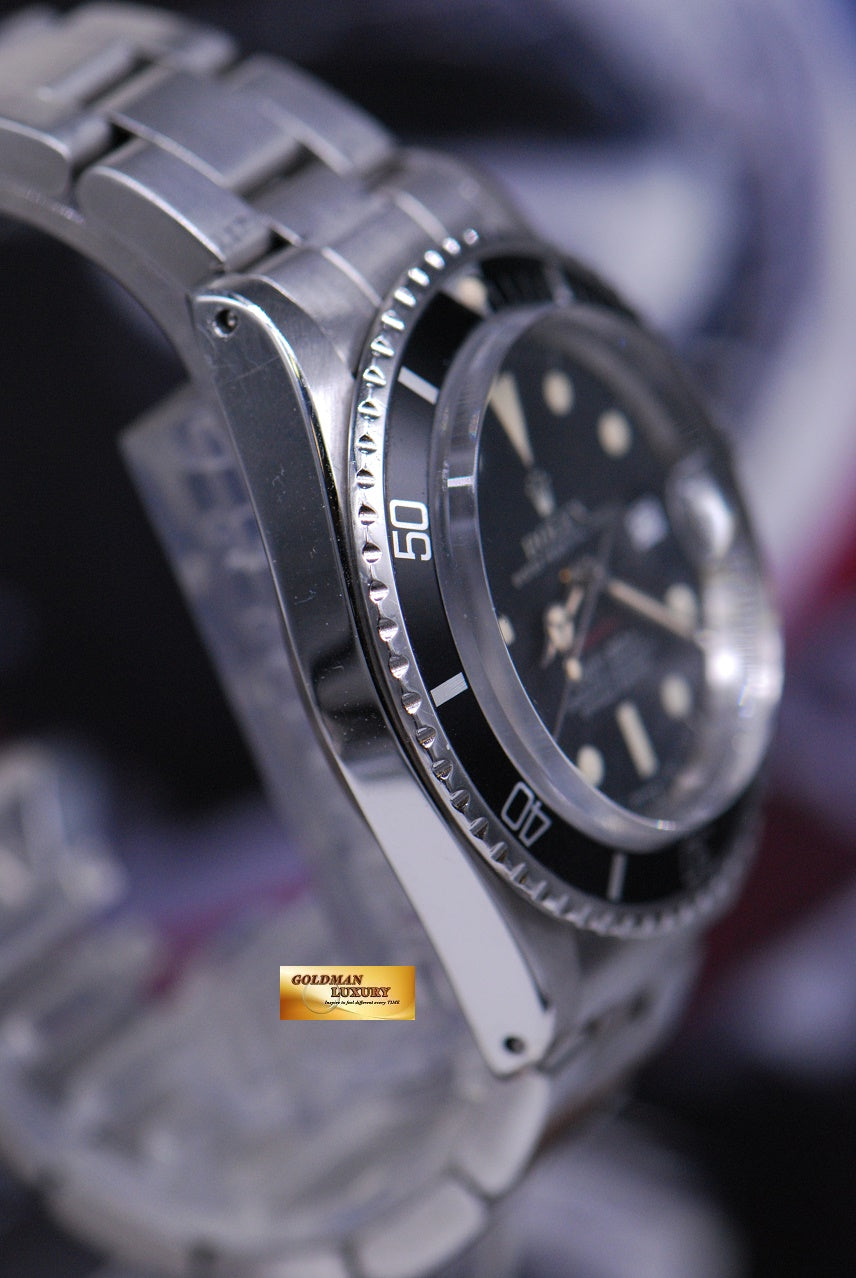[SOLD] ROLEX OYSTER PERPETUAL VINTAGE RED SUBMARINER MARK VI DIAL 1680 (VINTAGE NEAR MINT)