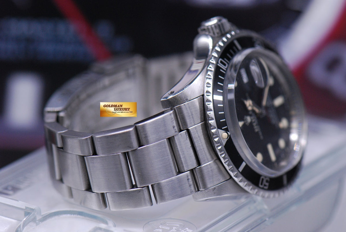 [SOLD] ROLEX OYSTER PERPETUAL VINTAGE RED SUBMARINER MARK VI DIAL 1680 (VINTAGE NEAR MINT)