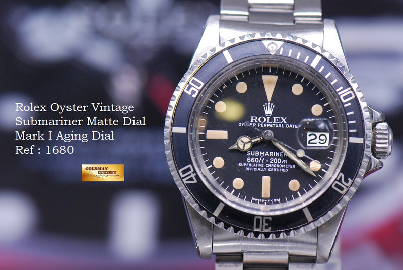 products/GML1851_-_Rolex_Oyster_Vintage_White_Submariner_Mark_1_Aging_Dial_1680_-_11.JPG