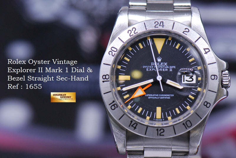 products/GML1852_-_Rolex_Oyster_Vintage_Explorer_II_Mark_1_Dial_Bezel_1655_-_11.JPG