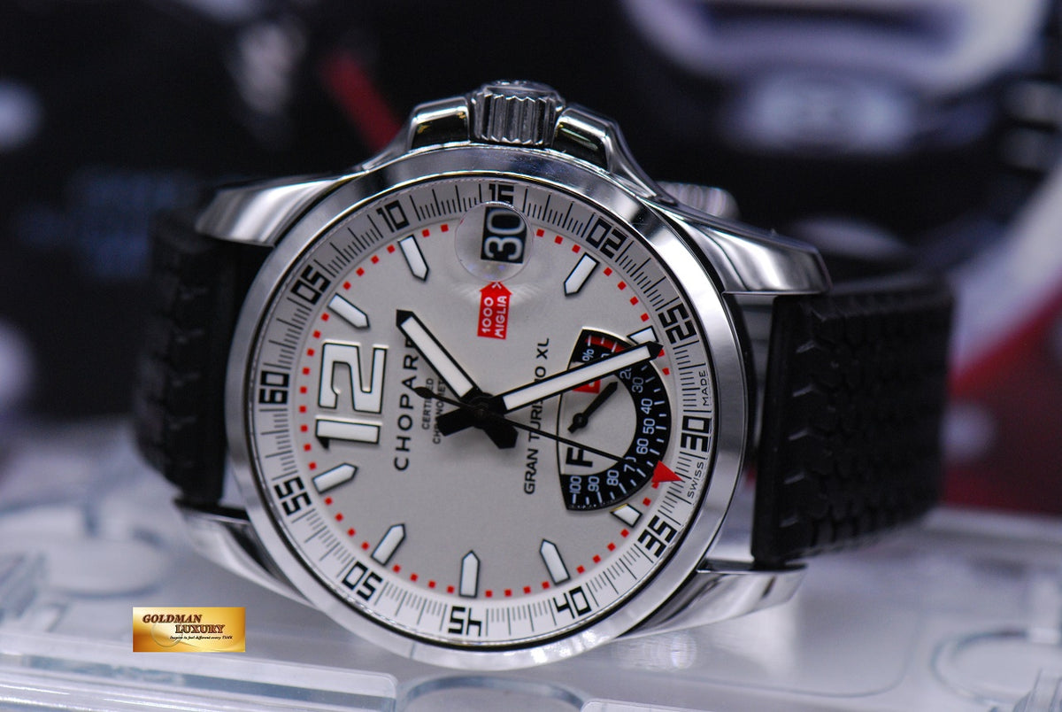 [SOLD] CHOPARD GRAN TURISMO XL POWER RESERVE 44mm WHITE 8997 (MINT)