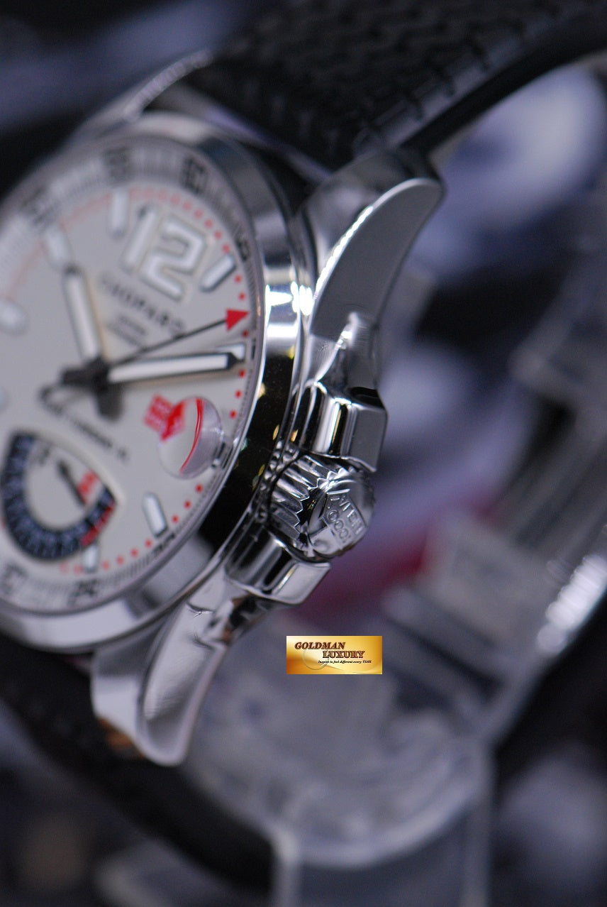 [SOLD] CHOPARD GRAN TURISMO XL POWER RESERVE 44mm WHITE 8997 (MINT)