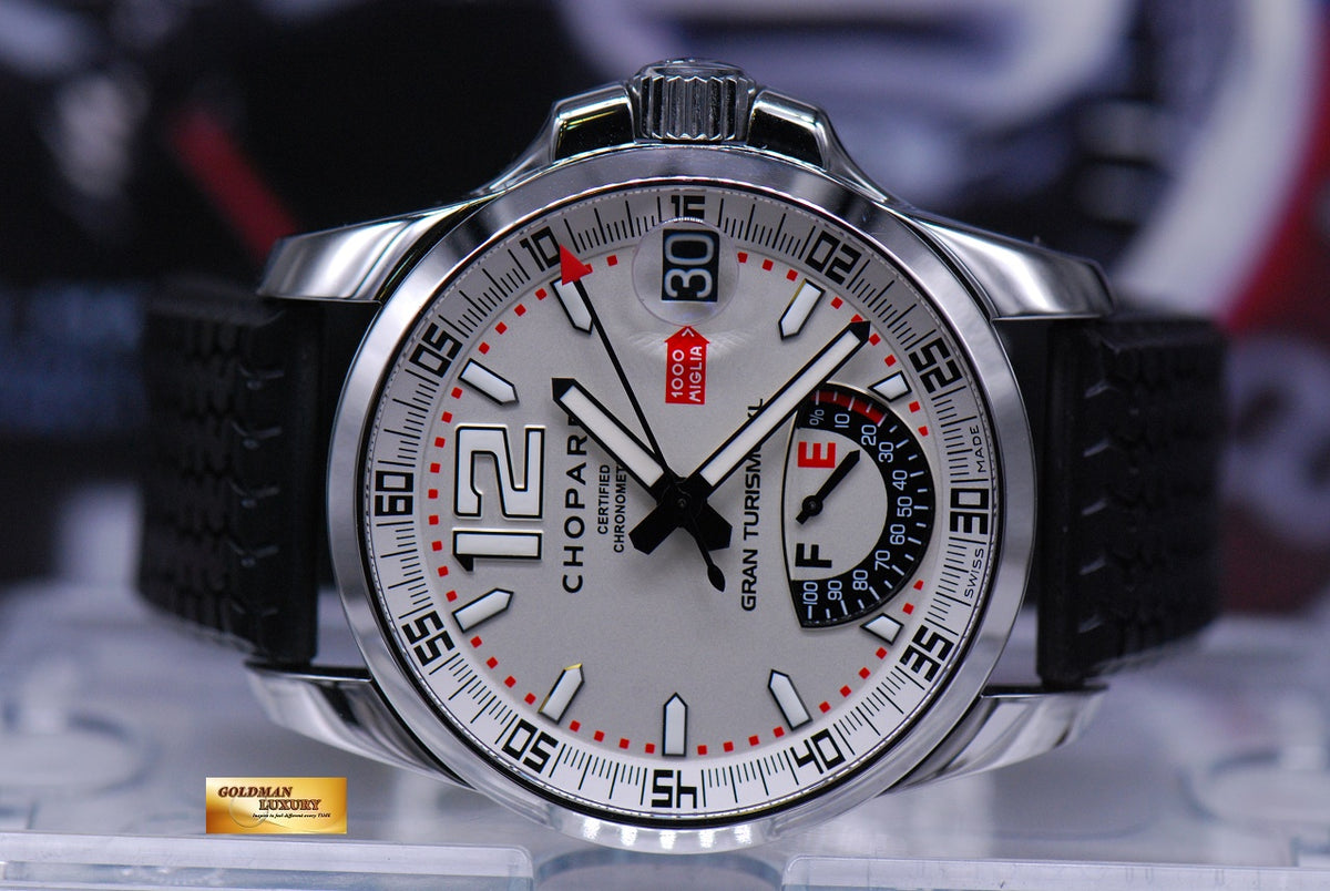 [SOLD] CHOPARD GRAN TURISMO XL POWER RESERVE 44mm WHITE 8997 (MINT)