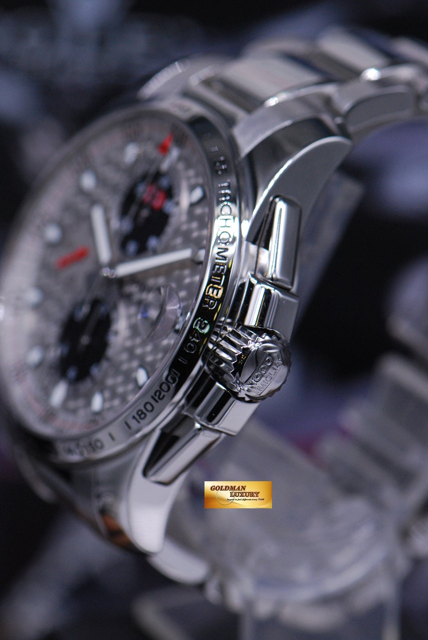 [SOLD] CHOPARD MILLE MIGLIA GRAN TURISMO XL 44mm CHRONOGRAPH SILVER W/BRACELET 8459 (MINT)