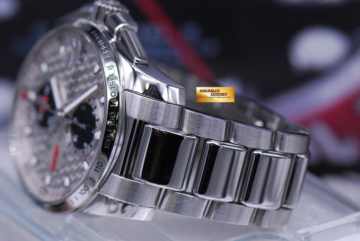 [SOLD] CHOPARD MILLE MIGLIA GRAN TURISMO XL 44mm CHRONOGRAPH SILVER W/BRACELET 8459 (MINT)