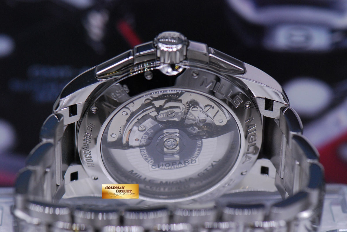 [SOLD] CHOPARD MILLE MIGLIA GRAN TURISMO XL 44mm CHRONOGRAPH SILVER W/BRACELET 8459 (MINT)