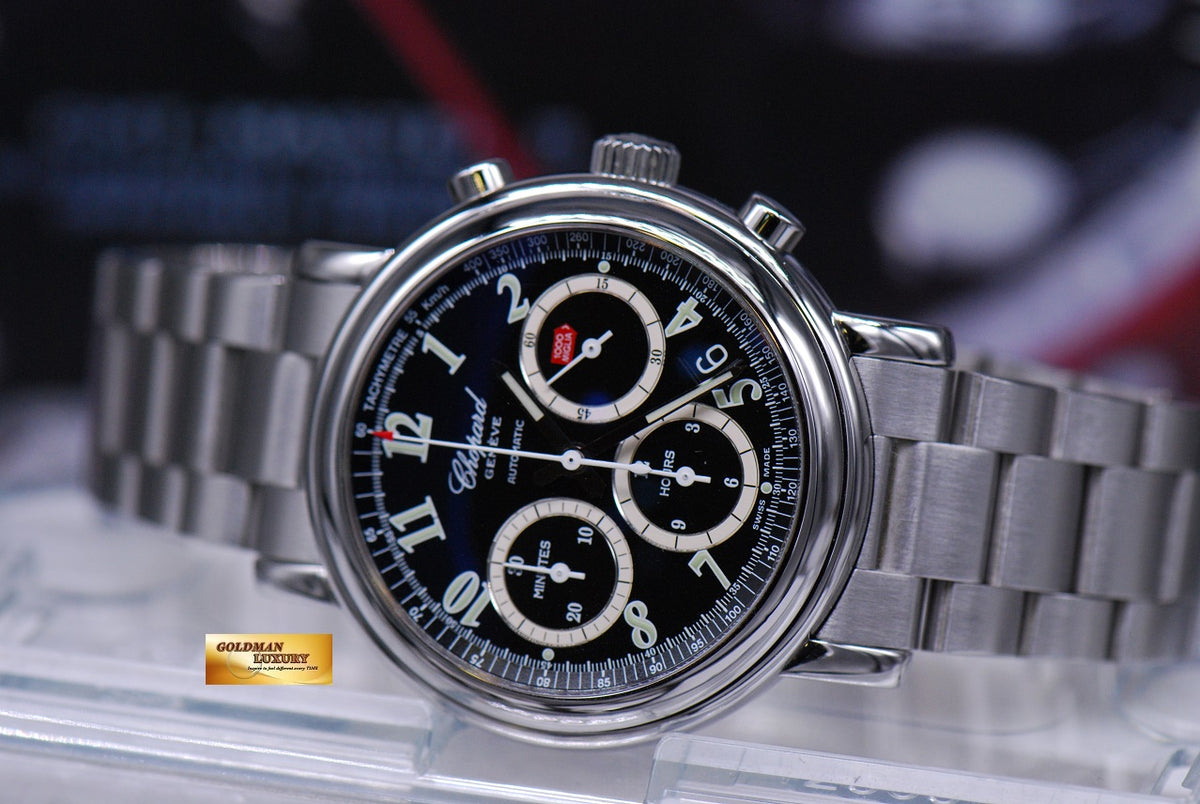 [SOLD] CHOPARD MILLE MIGLIA 1998 CHRONOGRAPH 38mm W/BRACELET 8331 (MINT)