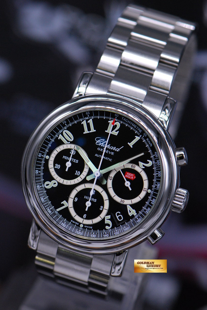 [SOLD] CHOPARD MILLE MIGLIA 1998 CHRONOGRAPH 38mm W/BRACELET 8331 (MINT)