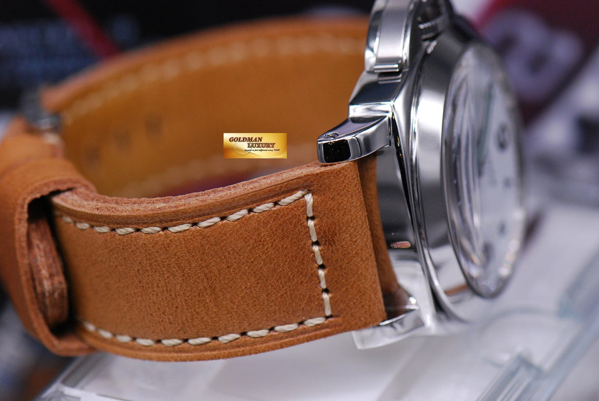 [SOLD] PANERAI LUMINOR BASE HISTORIC 44mm WHITE MANUAL PAM 010 (MINT)