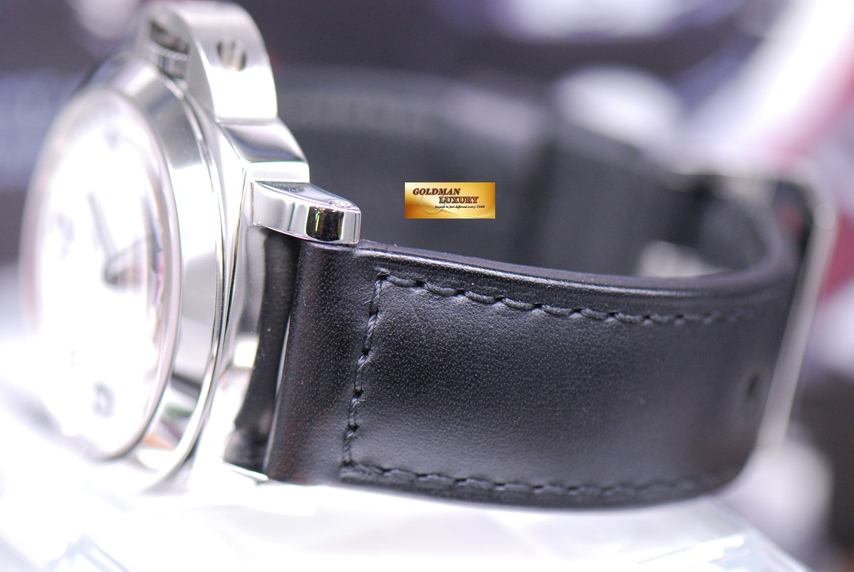 [SOLD] PANERAI LUMINOR BASE HISTORIC 44mm WHITE MANUAL PAM 114 (MINT)