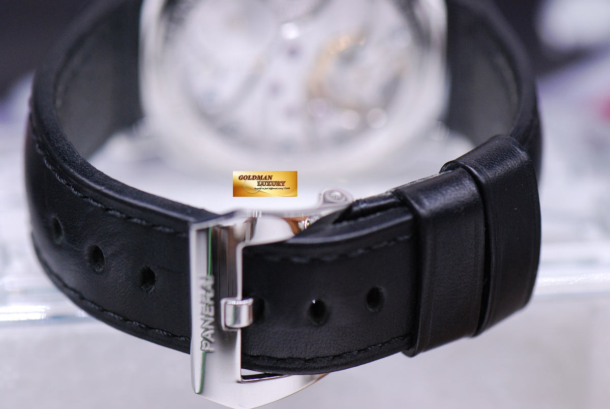 [SOLD] PANERAI LUMINOR BASE HISTORIC 44mm WHITE MANUAL PAM 114 (MINT)