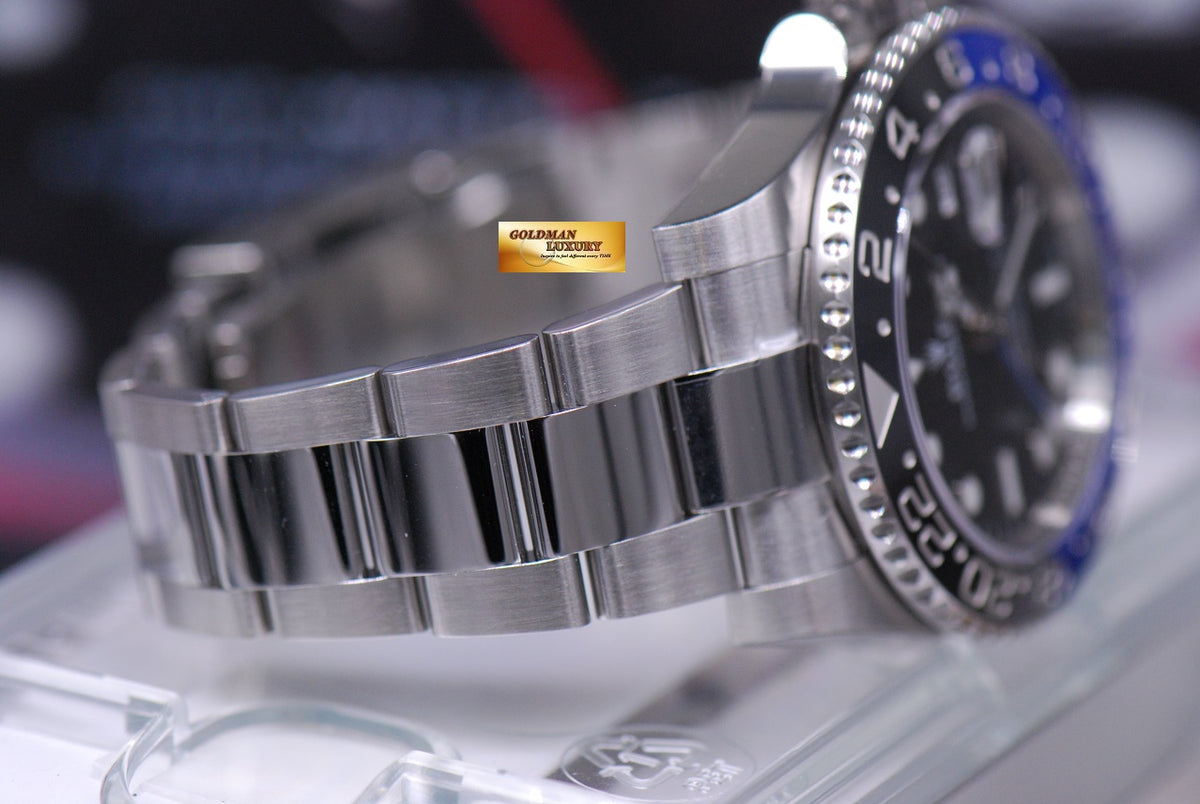 [SOLD] ROLEX OYSTER PERPETUAL GMT-MASTER II "BATMAN" CERAMIC (NEW OLD STOCK)