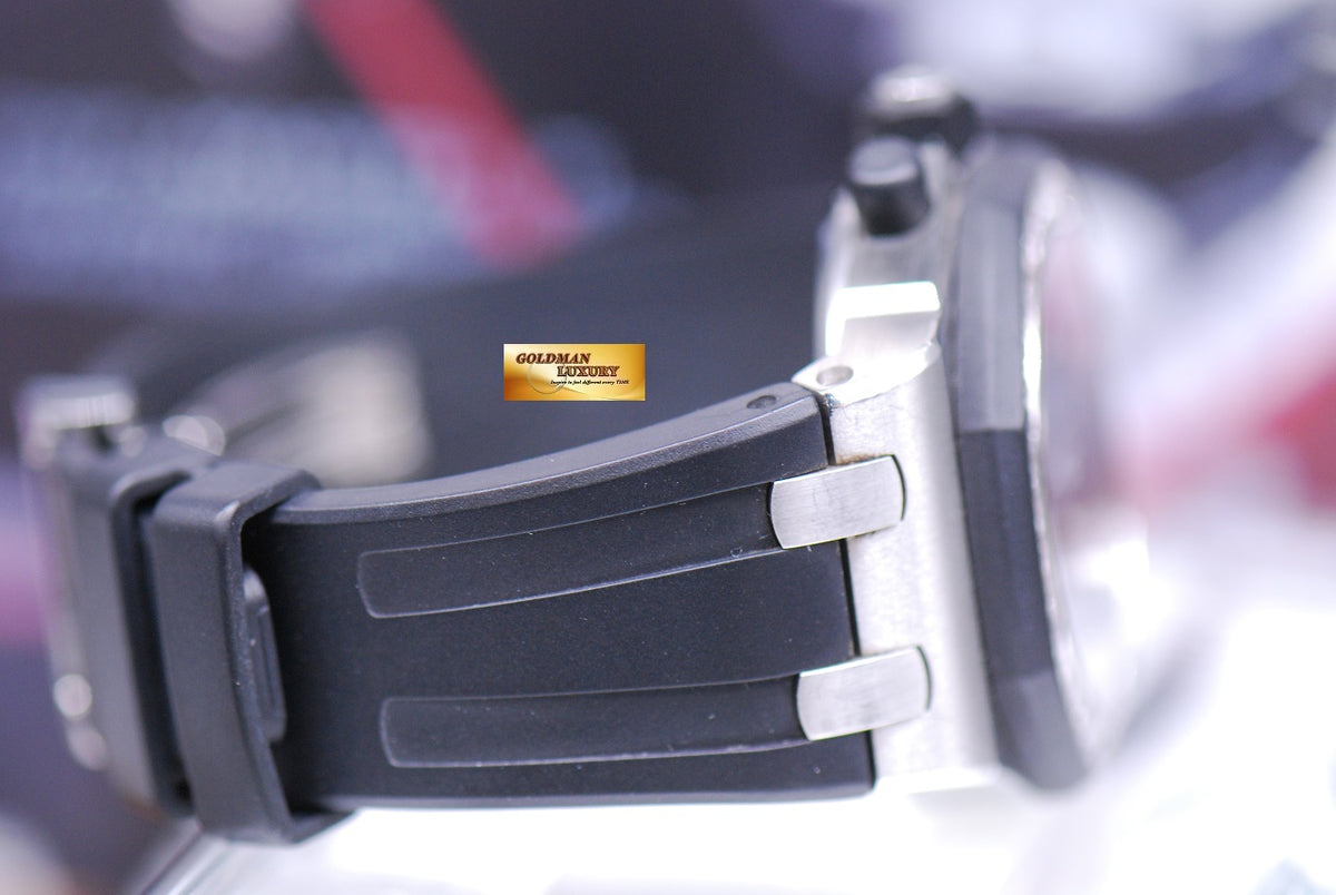 [SOLD] AUDEMARS PIGUET ROYAL OAK OFFSHORE LADIES CHRONOGRAPH DIAMONDS AUTOMATIC 26048SK (MINT)