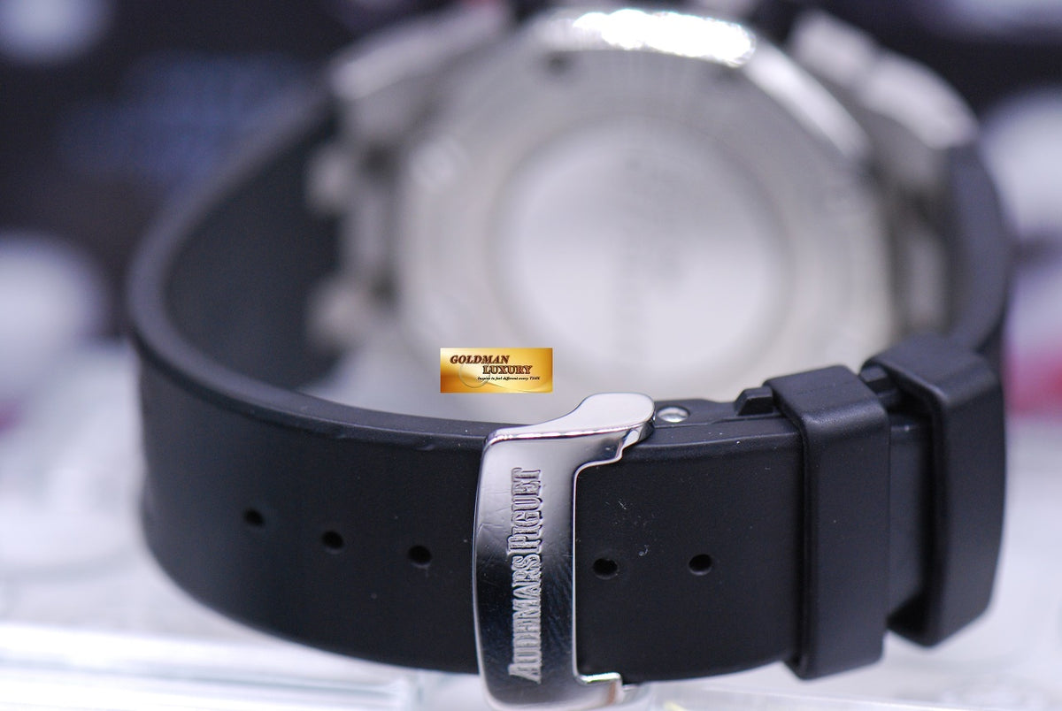 [SOLD] AUDEMARS PIGUET ROYAL OAK OFFSHORE LADIES CHRONOGRAPH DIAMONDS AUTOMATIC 26048SK (MINT)