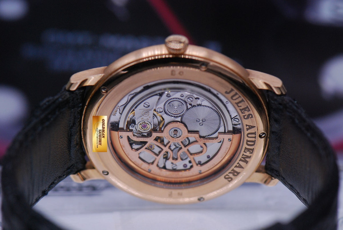 [SOLD] AUDEMARS PIGUET JULES AUDEMARS 18K ROSE GOLD ULTRA THIN AUTOMATIC 15180OR (NEAR MINT)