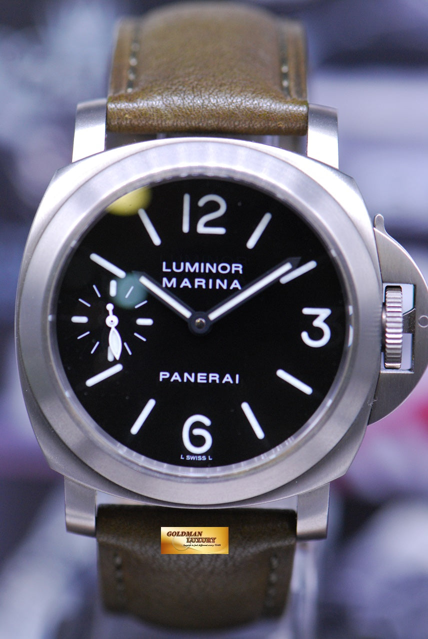 [SOLD] PANERAI LUMINOR MARINA 44mm TITANIUM BASE MANUAL PAM 177 (MINT)