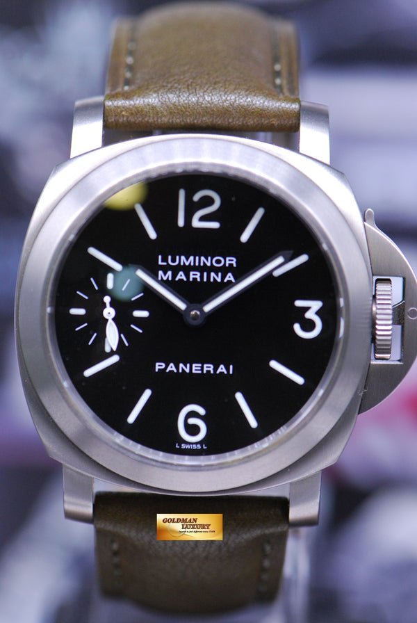 [SOLD] PANERAI LUMINOR MARINA 44mm TITANIUM BASE MANUAL PAM 177 (MINT)