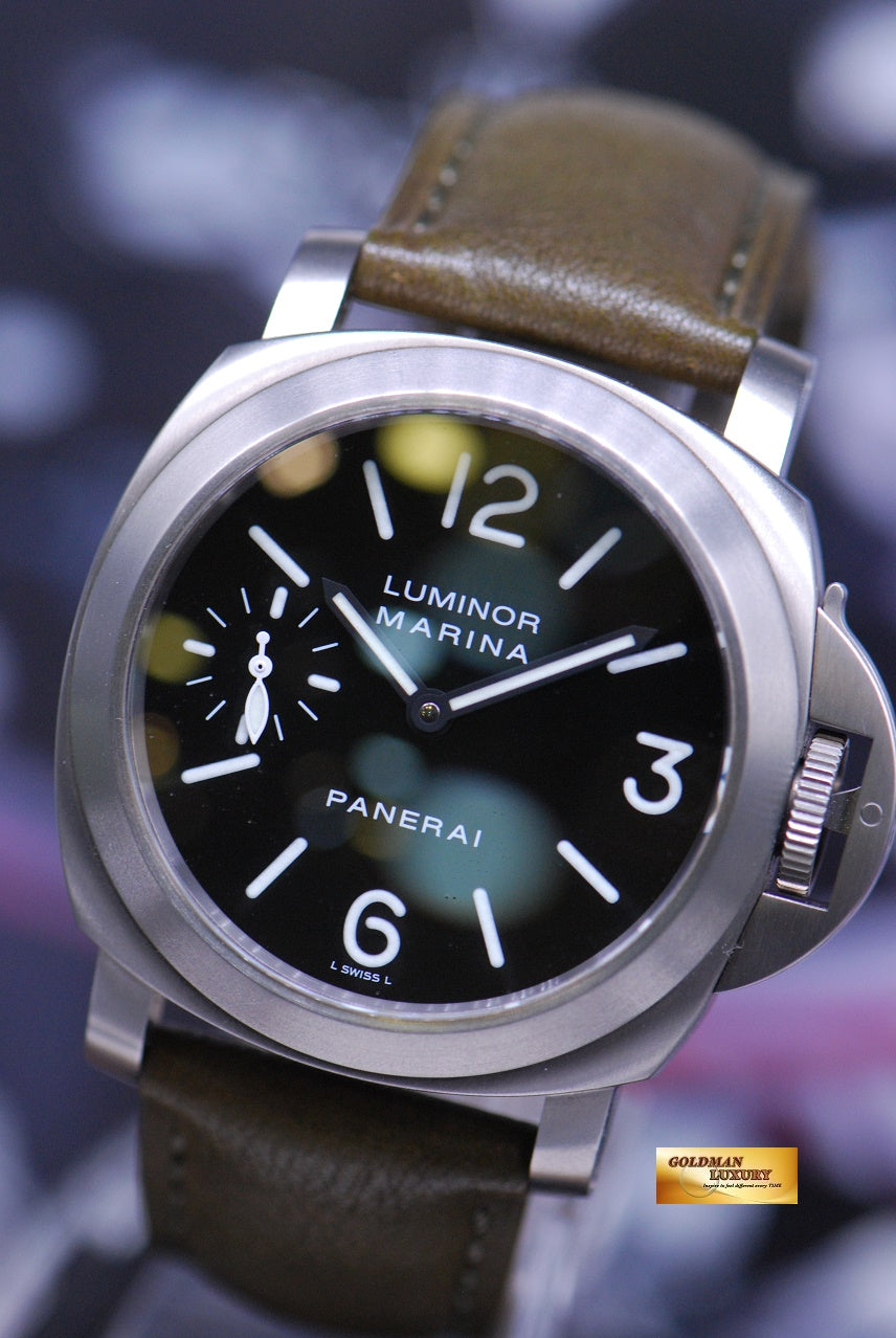[SOLD] PANERAI LUMINOR MARINA 44mm TITANIUM BASE MANUAL PAM 177 (MINT)