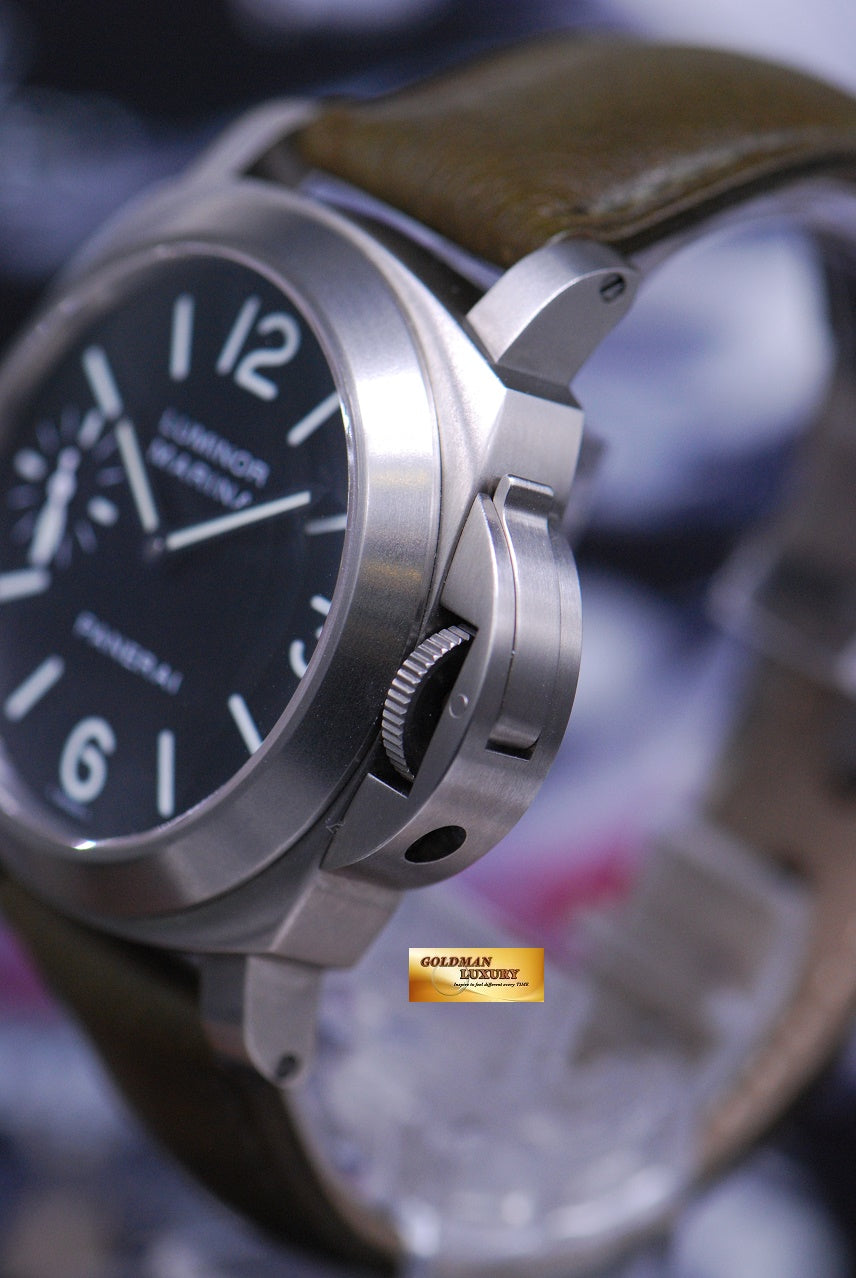 [SOLD] PANERAI LUMINOR MARINA 44mm TITANIUM BASE MANUAL PAM 177 (MINT)