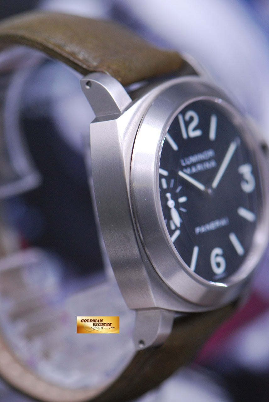 [SOLD] PANERAI LUMINOR MARINA 44mm TITANIUM BASE MANUAL PAM 177 (MINT)