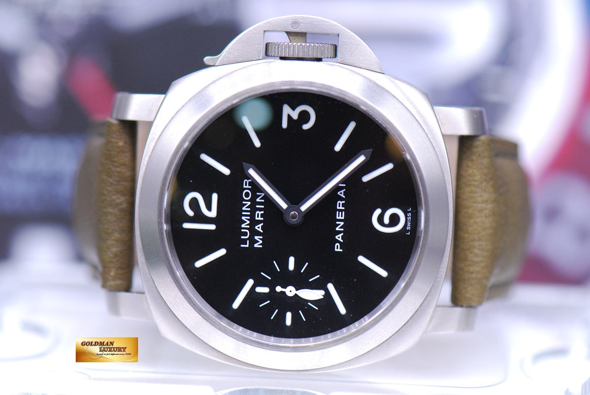 [SOLD] PANERAI LUMINOR MARINA 44mm TITANIUM BASE MANUAL PAM 177 (MINT)