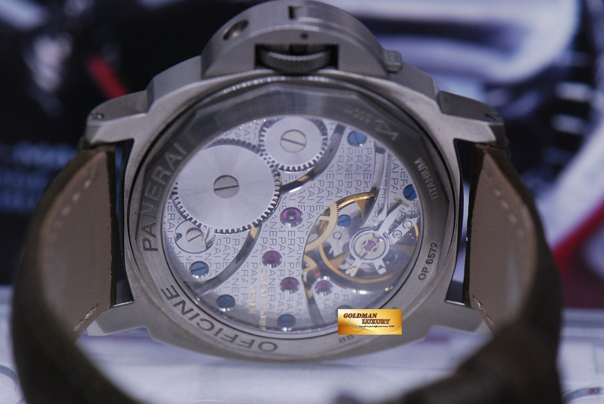 [SOLD] PANERAI LUMINOR MARINA 44mm TITANIUM BASE MANUAL PAM 177 (MINT)