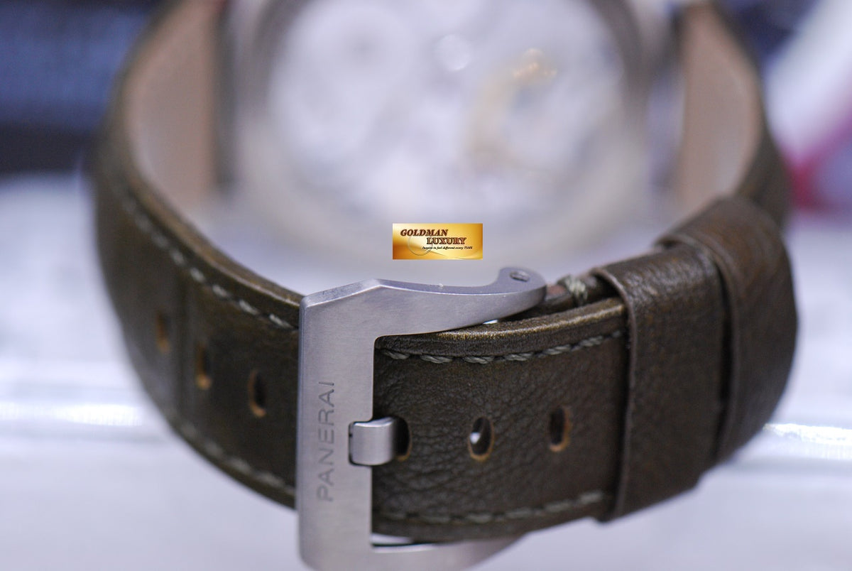 [SOLD] PANERAI LUMINOR MARINA 44mm TITANIUM BASE MANUAL PAM 177 (MINT)