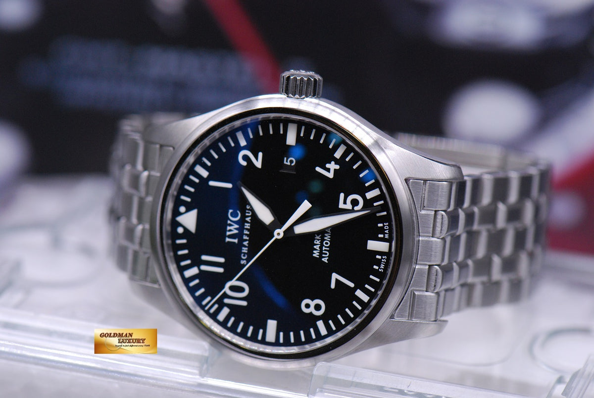 [SOLD] IWC PILOT MARK XVI 39mm w/BRACELET AUTOMATIC IW3255 (MINT)