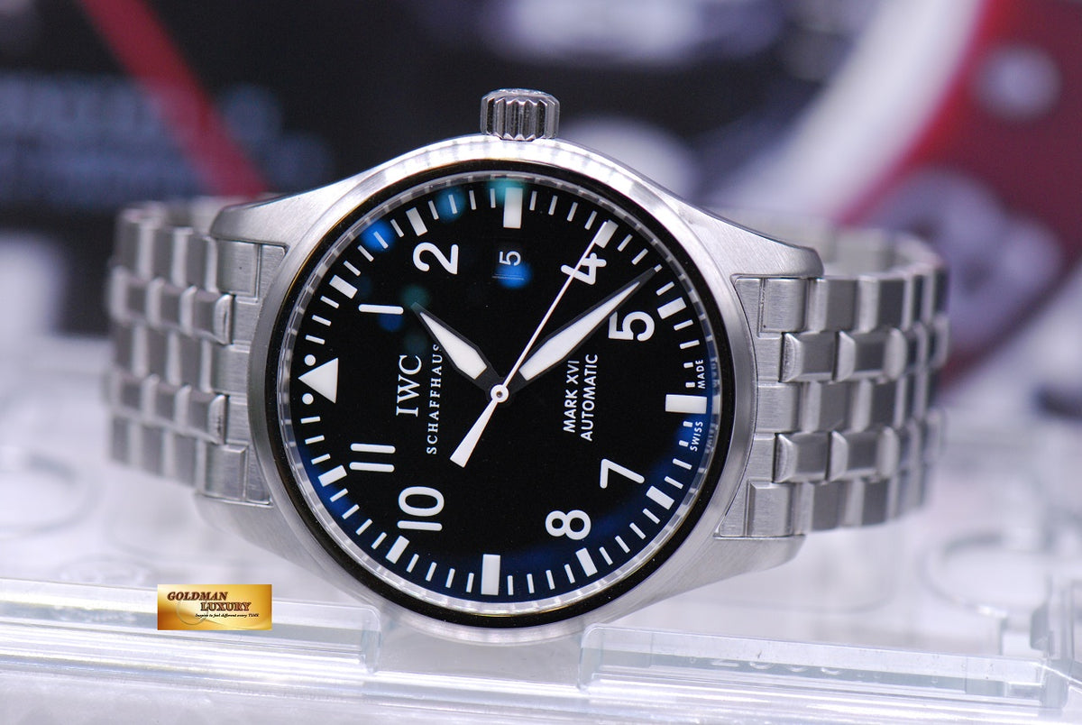 [SOLD] IWC PILOT MARK XVI 39mm w/BRACELET AUTOMATIC IW3255 (MINT)