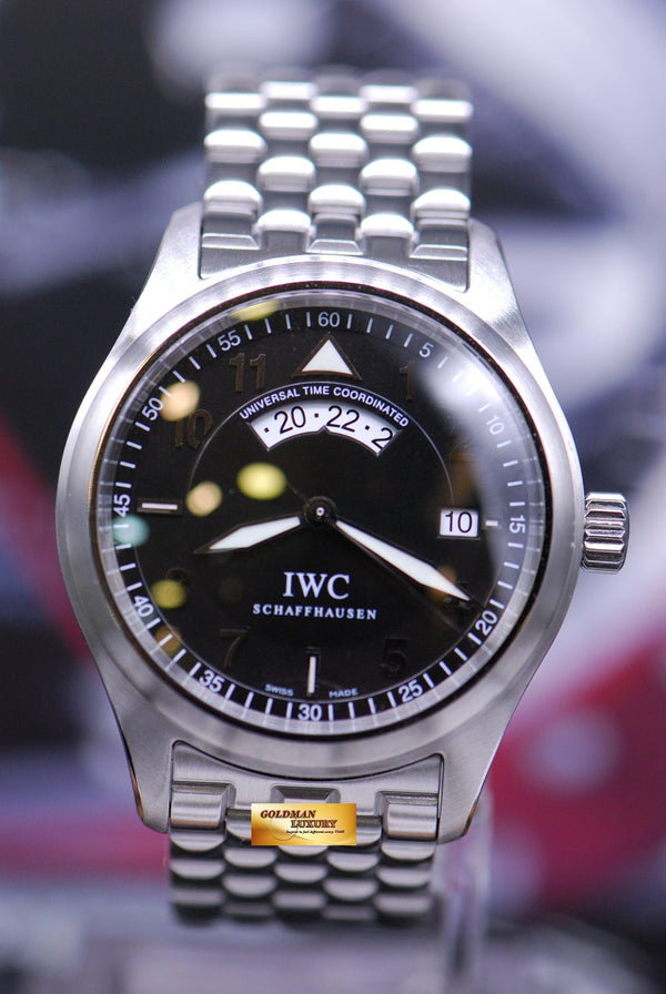 [SOLD] IWC PILOT SPITFIRE UTC 39mm w/ BRACELET AUTOMATIC IW3251 (NEAR MINT)