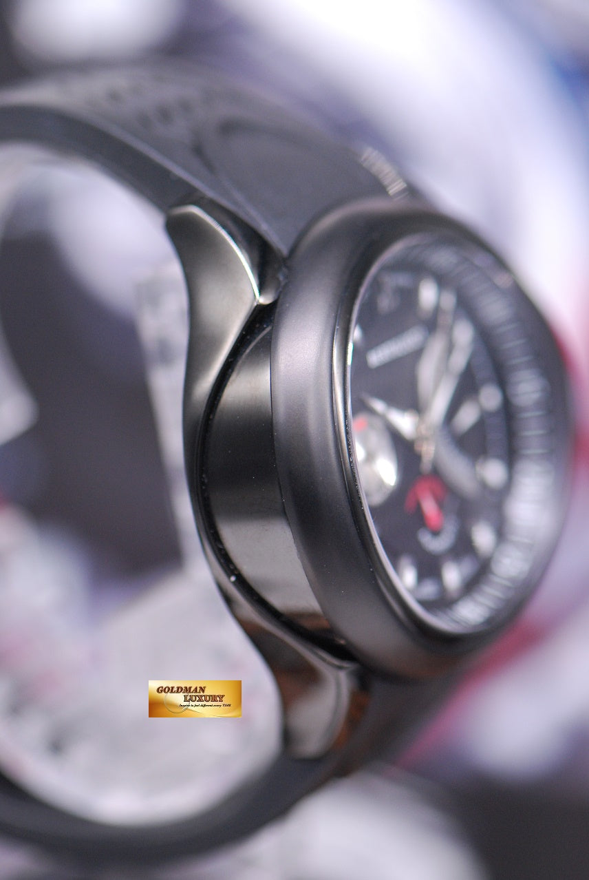 [SOLD] BERTOLUCCI FORZA DAY / DATE POWER RESERVE PVD BLACK AUTOMATIC 1354.51.42.101D7 (NEAR MINT)