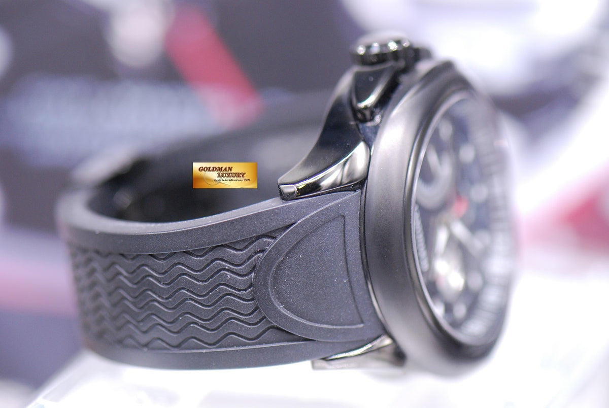 [SOLD] BERTOLUCCI FORZA DAY / DATE POWER RESERVE PVD BLACK AUTOMATIC 1354.51.42.101D7 (NEAR MINT)