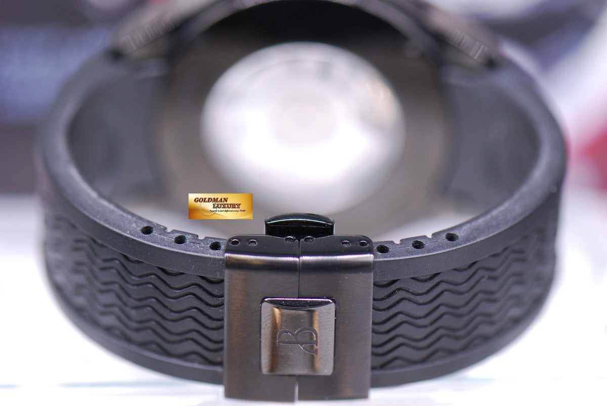 [SOLD] BERTOLUCCI FORZA DAY / DATE POWER RESERVE PVD BLACK AUTOMATIC 1354.51.42.101D7 (NEAR MINT)