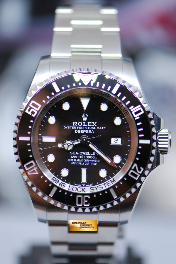 [SOLD] ROLEX OYSTER PERPETUAL DEEPSEA SEA-DWELLER 44mm NEW MODEL 2018 126660 (BNIB)