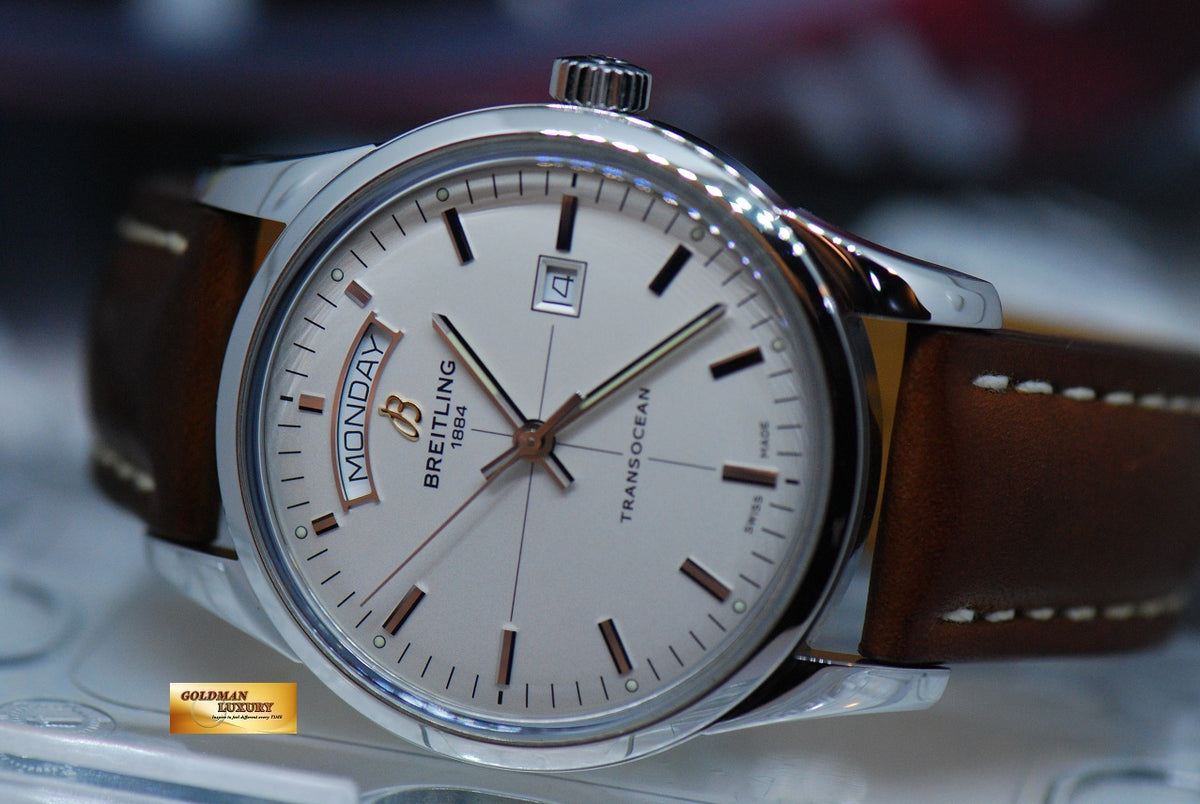 [SOLD] BREITLING TRANSOCEAN DAY-DATE 43mm AUTOMATIC A45310 (LNIB)