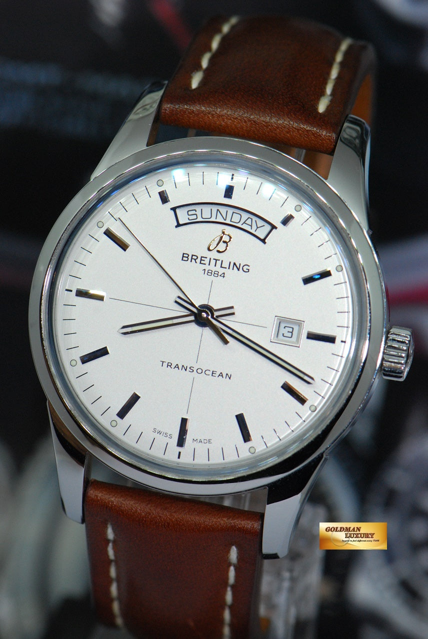 [SOLD] BREITLING TRANSOCEAN DAY-DATE 43mm AUTOMATIC A45310 (LNIB)