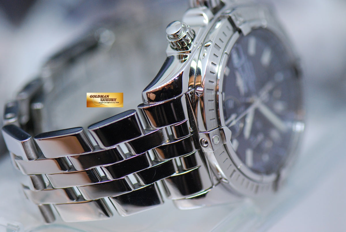 [SOLD] BREITLING CHRONOMAT EVOLUTION 44mm STAINLESS STEEL CHRONOGRAPH A13356 (MINT)