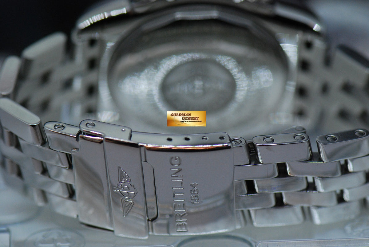 [SOLD] BREITLING CHRONOMAT EVOLUTION 44mm STAINLESS STEEL CHRONOGRAPH A13356 (MINT)