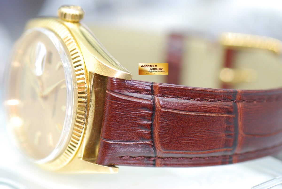 [SOLD] ROLEX OYSTER PERPETUAL DAY-DATE 18K YELLOW GOLD 36mm GOLD DIAL AUTOMATIC 1803 (VINTAGE)