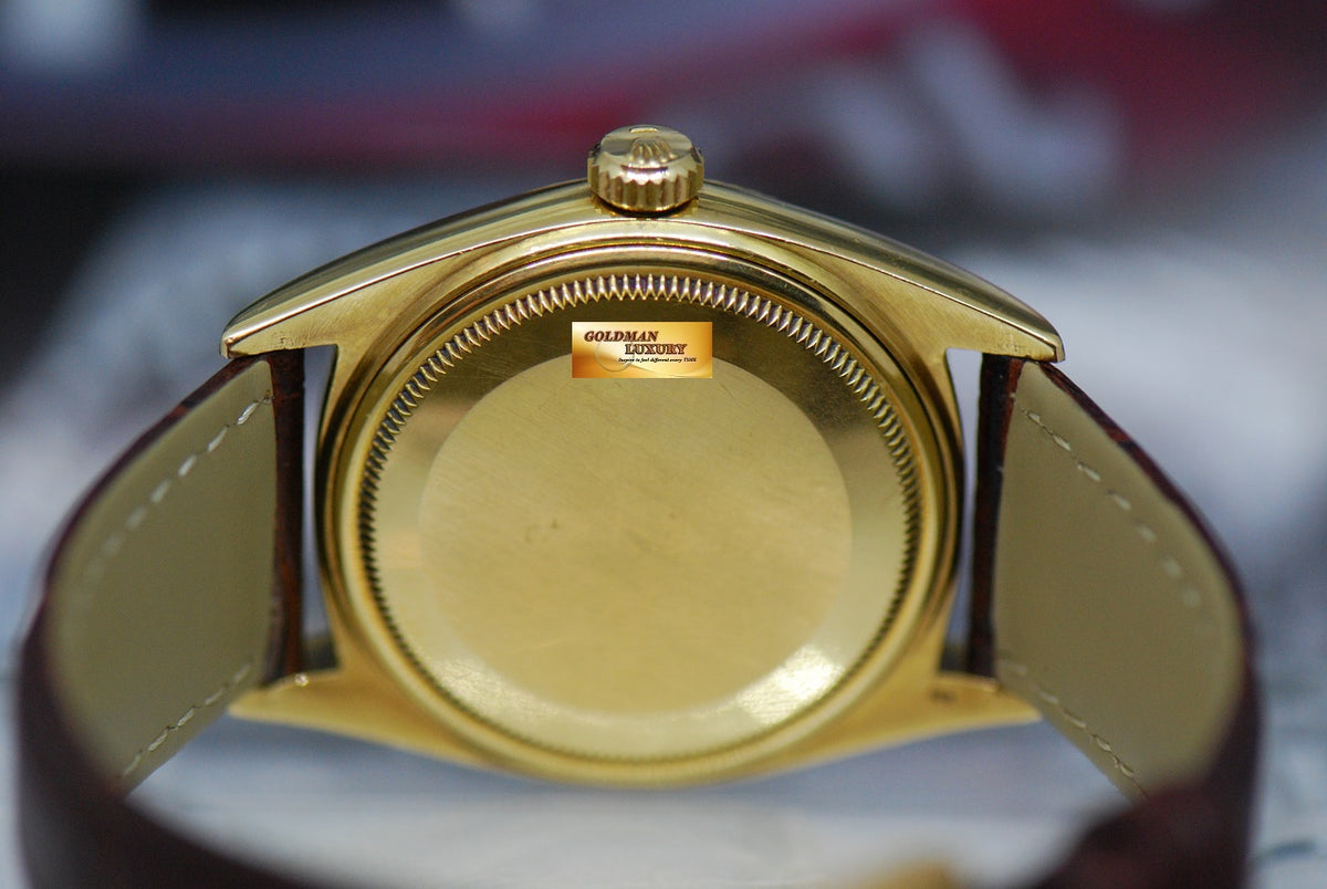 [SOLD] ROLEX OYSTER PERPETUAL DAY-DATE 18K YELLOW GOLD 36mm GOLD DIAL AUTOMATIC 1803 (VINTAGE)