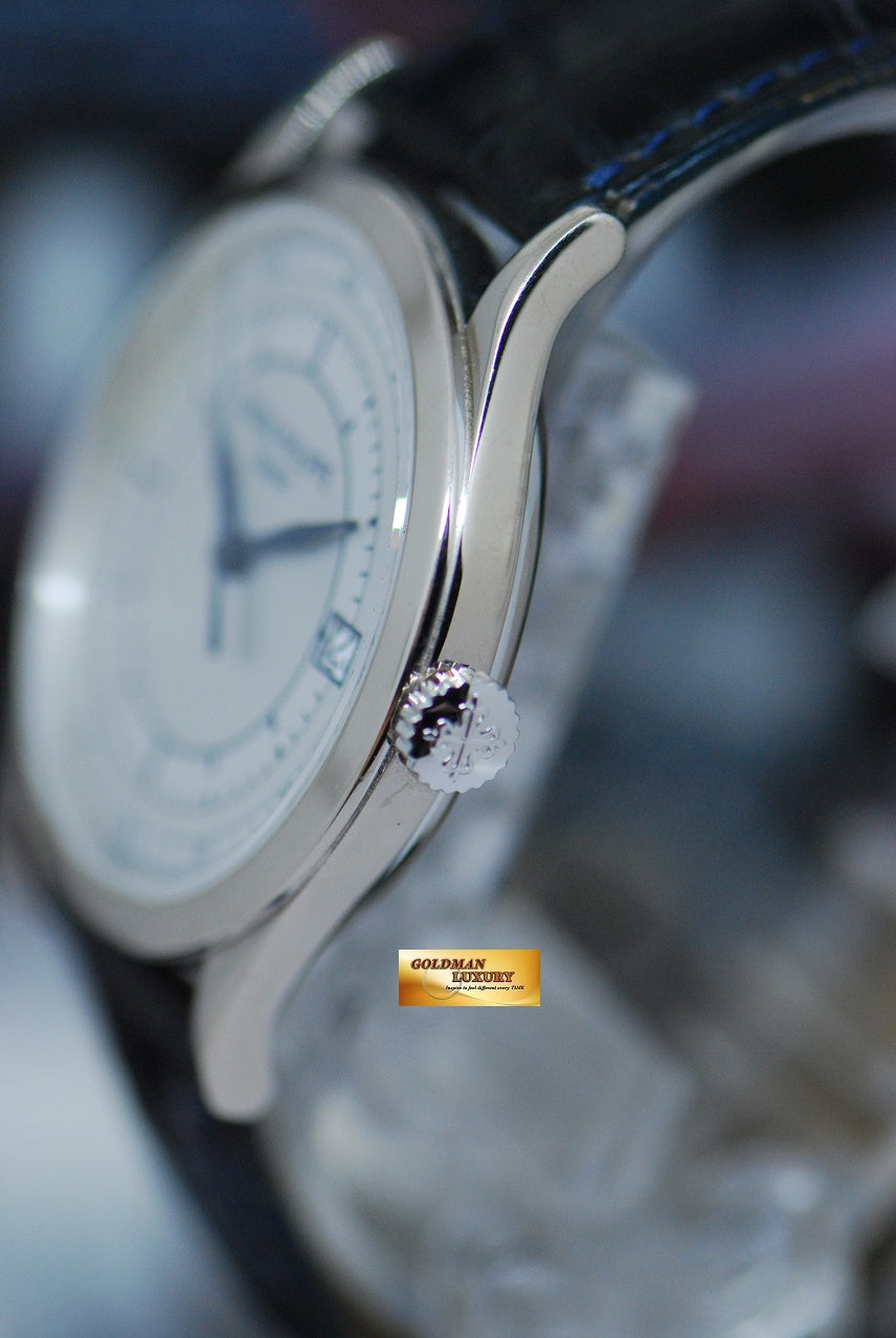 [SOLD] PATEK PHILIPPE CALATRAVA 18K WHITE GOLD 38mm “SECTOR DIAL” AUTOMATIC 5296G-001 (NEAR MINT)